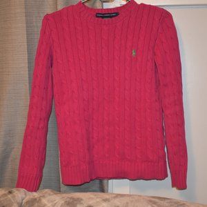 Ribbed Pink Sweater